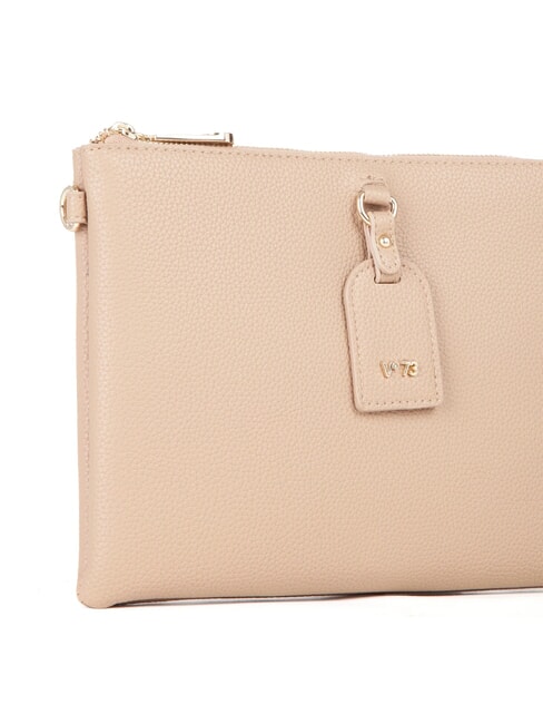 VIVIENNE Bolso de mano plano con bandolera beige - Bolsos Mujer