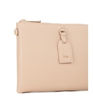 V73 VIVIENNE Bolso de mano plano con bandolera beige - Bolsos Mujer - 3