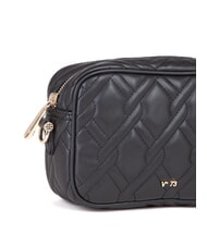 V73 MARGARET Estuche para cámara con patrón acolchado negro - Bolsos Mujer - 3