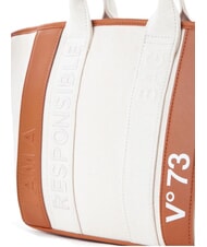 V73 RESPONSIBILITY SUMME Bolsa de compras con bandolera natural/cuero - Bolsos Mujer - 3