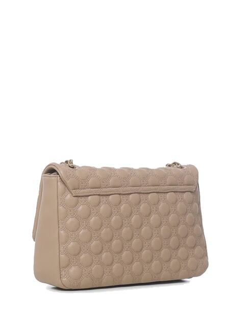 MARZIA Bolso de hombro acolchado gris pardo - Bolsos Mujer