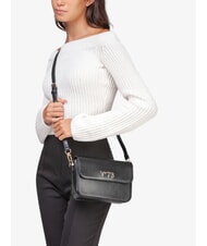 V73 BAMBOO BAG Bolso de hombro con solapa negro - Bolsos Mujer - 5