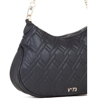V73 MARGARET Bolso de hombro acolchado negro - Bolsos Mujer - 3