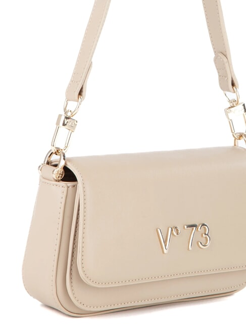 BAMBOO BAG Bolso con solapa de doble función beige - Bolsos Mujer