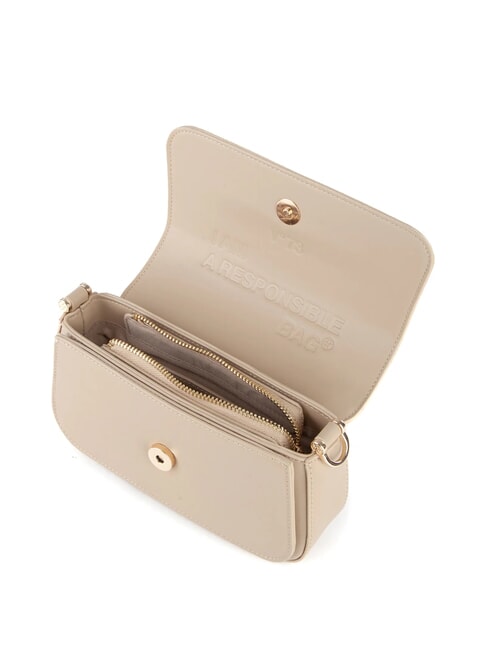 BAMBOO BAG Bolso con solapa de doble función beige - Bolsos Mujer