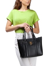 V73 TITANIA Bolsa de compras con bandolera negro - Bolsos Mujer - 6