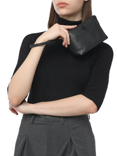 MARIEL BIS Bolso de mano con pulsera negro - Bolsos Mujer