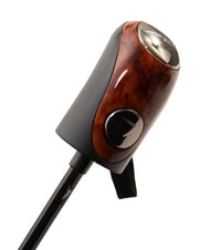 FERRÈ MINI Paraguas plegable a prueba de viento corbata marrón 02 - Paraguas - 4