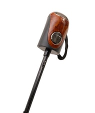 FERRÈ MINI Paraguas plegable a prueba de viento corbata gris 02 - Paraguas - 3