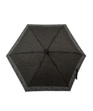 FERRÈ LOGO ALL OVER Mini paraguas manual negro02 - Paraguas - 2