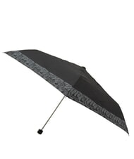 FERRÈ LOGO ALL OVER Mini paraguas manual negro02 - Paraguas - 3