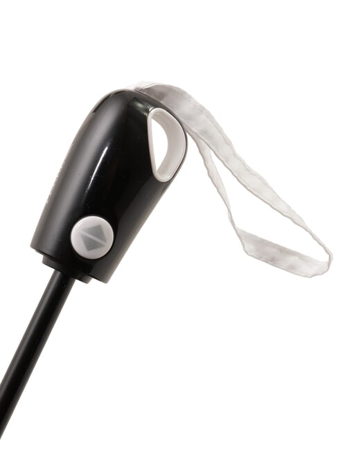 MINI Paraguas automático de apertura y cierre blanco y negro - Paraguas