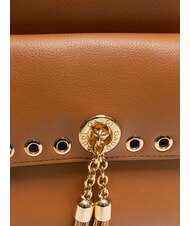 GAUDÌ DIVA Mini mochila con tachuelas bronceado - Bolsos Mujer - 3