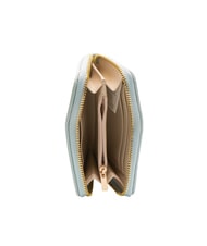 GAUDÌ BEA SUMMER Cartera mediana con cremallera azul - Carteras Mujer - 2