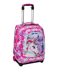 SJGANG CUCCIOLI BIG GIRL Mochila con ruedas fijas 2 ruedas fuxiafluo - Mochilas con ruedas - 3