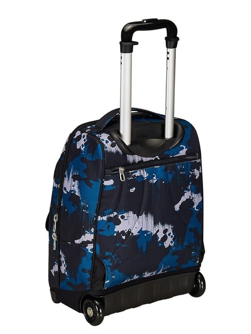 GREENSCREEN Mochila con ruedas fijas 2 ruedas camuflaje verde - Mochilas con ruedas