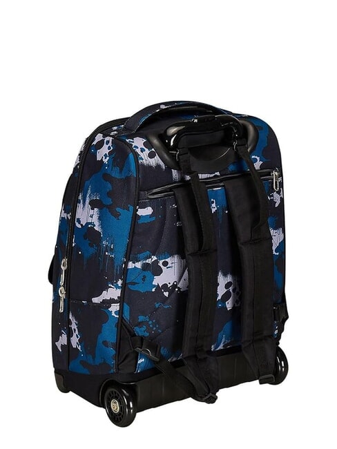 GREENSCREEN Mochila con ruedas fijas 2 ruedas camuflaje verde - Mochilas con ruedas