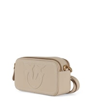 PINKO CARRIE Mini bolso bandolera, en piel. - Bolsos Mujer