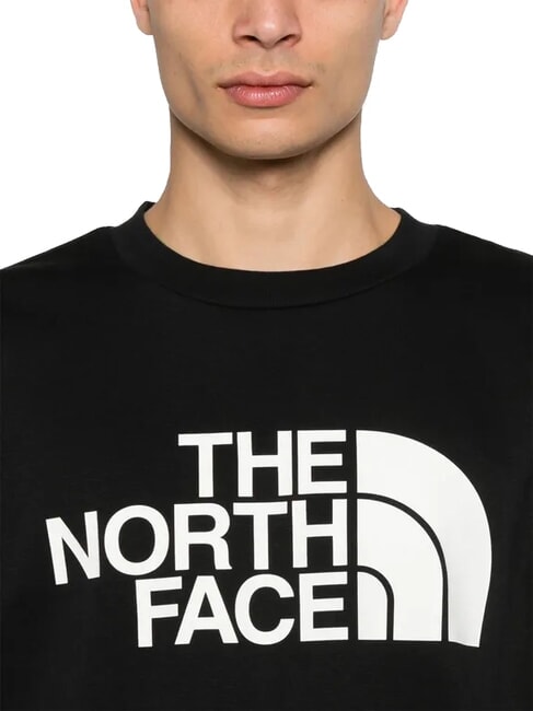 EASY Sudadera de cuello redondo con logo maxi negro - Sudaderas