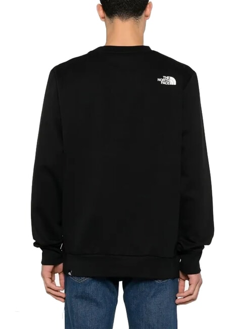 EASY Sudadera de cuello redondo con logo maxi negro - Sudaderas