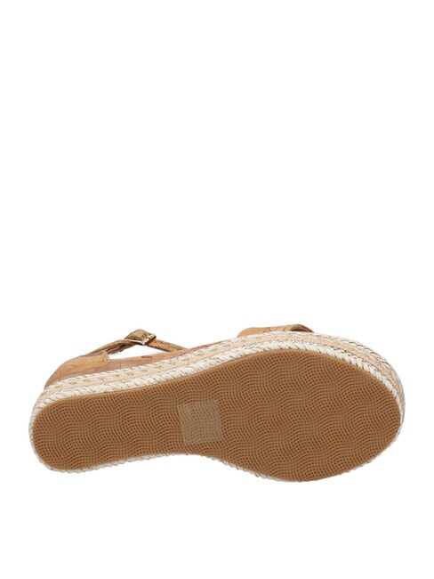 GEO  Sandalias de cu&ntilde;a con alpargatas NATURAL - Zapatos Mujer