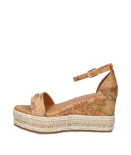 ALVIERO MARTINI PRIMA CLASSE GEO  Sandalias de cu&ntilde;a con alpargatas NATURAL - Zapatos Mujer - 4