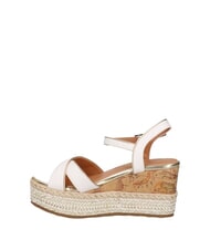 ALVIERO MARTINI PRIMA CLASSE GEO  Sandalias de alpargatas altas blanco - Zapatos Mujer - 4