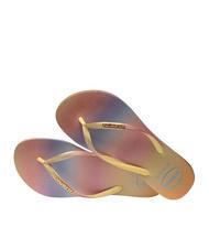 HAVAIANAS SLIM GRADIENT Chancletas píxeles amarillos - Zapatos Mujer - 4