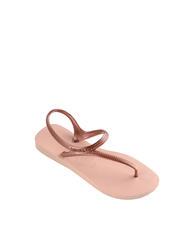 HAVAIANAS FLASH URBAN  sandalias flip flop rosa / oro - Zapatos Mujer - 3