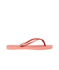 HAVAIANAS SLIM SQUARE Chanclas de punta cuadrada CROCO / ROSA - Zapatos Mujer - 3