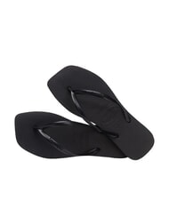 HAVAIANAS SLIM SQUARE Chanclas de punta cuadrada NEGRO - Zapatos Mujer - 4