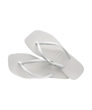 HAVAIANAS SLIM SQUARE Chanclas de punta cuadrada blanco - Zapatos Mujer - 4