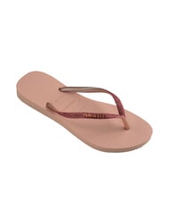 HAVAIANAS SLIM GLITTER II Chanclas rosa/rosa - Zapatos Mujer - 2