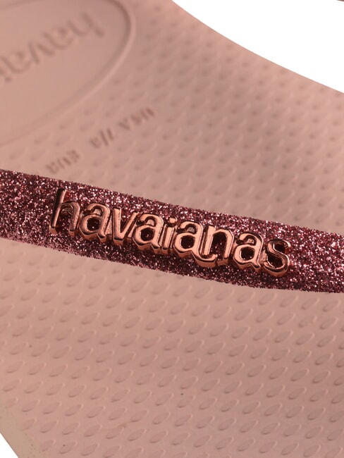 SLIM GLITTER II Chanclas rosa/rosa - Zapatos Mujer