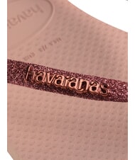 HAVAIANAS SLIM GLITTER II Chanclas rosa/rosa - Zapatos Mujer - 4