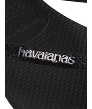 HAVAIANAS SLIM GLITTER II Chanclas negro negro - Zapatos Mujer - 4