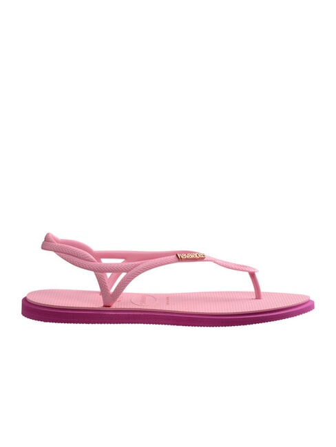 LUNA POINT Sandalia tipo chancla resplandor rosado - Zapatos Mujer
