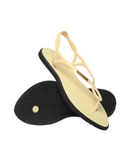 HAVAIANAS LUNA POINT Sandalia tipo chancla crema de mantequilla - Zapatos Mujer - 5