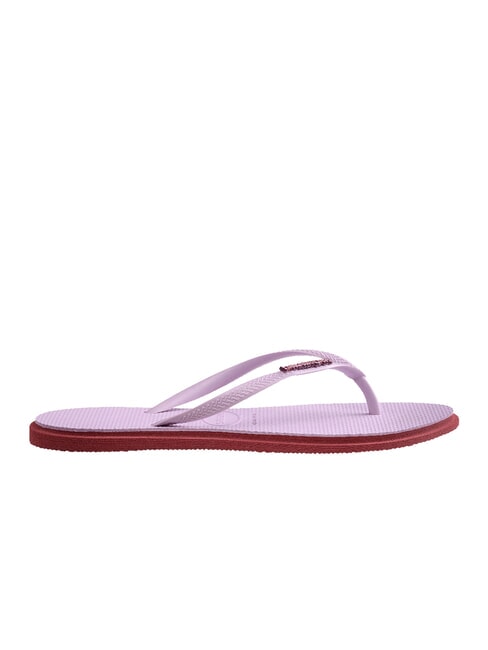 SLIM POINT Chanclas amaranto - Zapatos Mujer