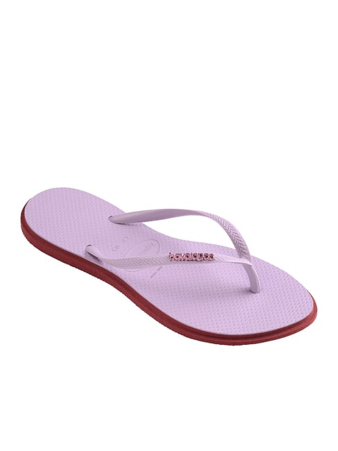 SLIM POINT Chanclas amaranto - Zapatos Mujer
