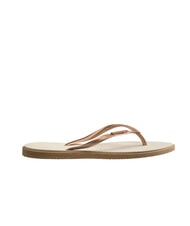 HAVAIANAS SLIM POINT Chanclas oro rosa/beige - Zapatos Mujer - 3