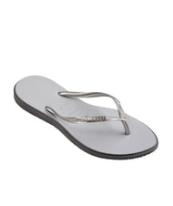 HAVAIANAS SLIM POINT Chanclas acero / gris - Zapatos Mujer - 2
