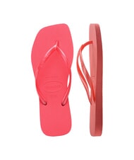 HAVAIANAS SLIM SQUARE Chanclas de punta cuadrada coral tropical - Zapatos Mujer - 4