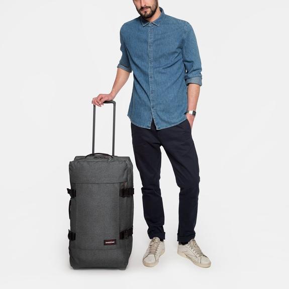 Trolley TRANVERZ M con TSA, medida mediana BlackDenim - Trolley Semirrígidos