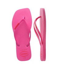 HAVAIANAS SQUARE LOGO Chanclas pinkflux - Zapatos Mujer - 4