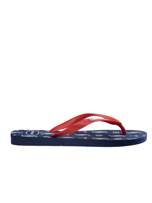 Chanclas TOP NAUTICAL azul marino/rojo rubí - Zapatos Hombre