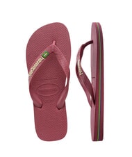 HAVAIANAS BRASIL LOGO Chanclas para hombre amaranto - Zapatos unisex - 4
