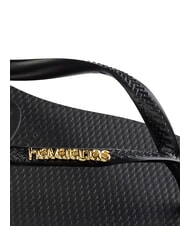 HAVAIANAS SLIM LOGO Chancletas oro negro - Zapatos Mujer - 5