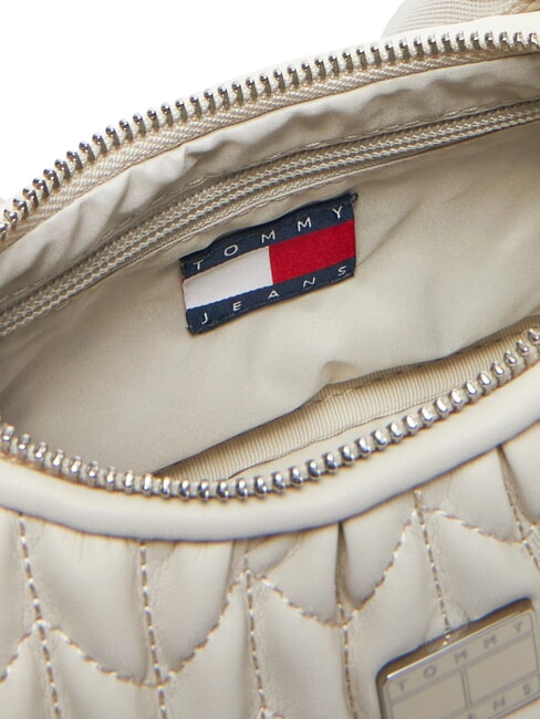 TOMMY JEANS TJW ICONIC Bolso de hombro tipo hobo papel prensa - Bolsos Mujer