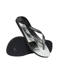 HAVAIANAS TOP SURFER Chanclas nuevo grafito/nuevo grafito - Zapatos Hombre - 5